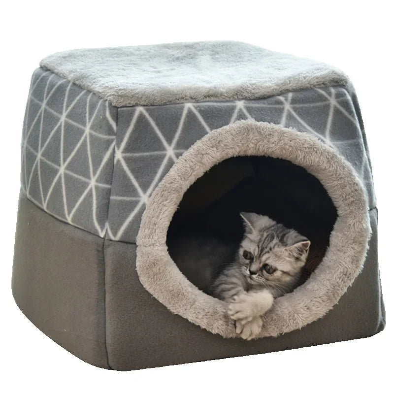 Closed Pet Sleeping House Small Dogs Cat