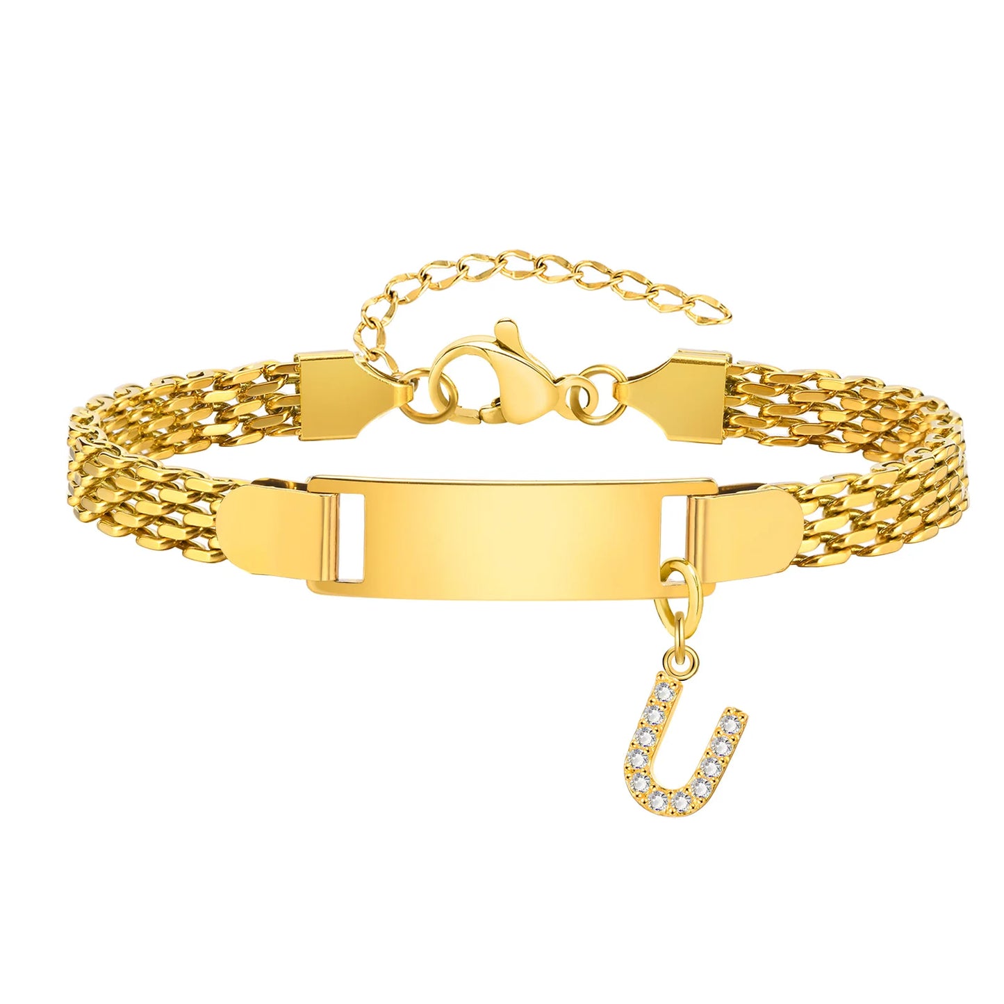 Personalized Engrave ID Name Custom Bracelet for Women-Buy One Get one Free 🔥🔥🐦🔥