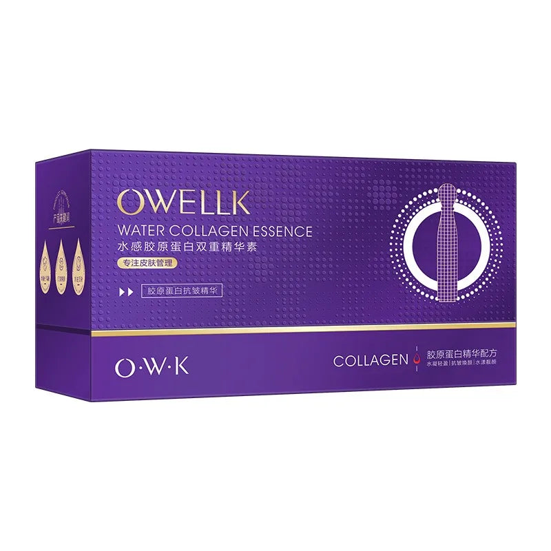 Collagen Ceramide Serum Repair Firm Smooth Essence Hyaluronic Acid Anti Wrinkle Aging Whitening Dark Spot Skin Care 30pcs/set