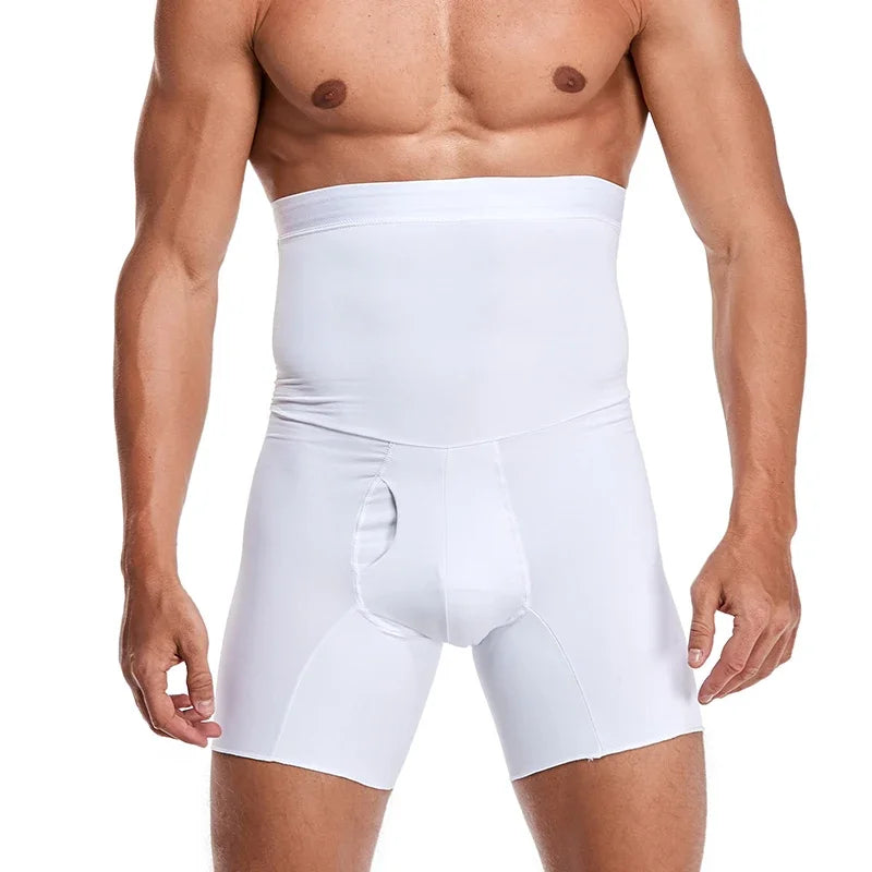 Men Tummy Control Shorts Body Shaper Compression High Waist