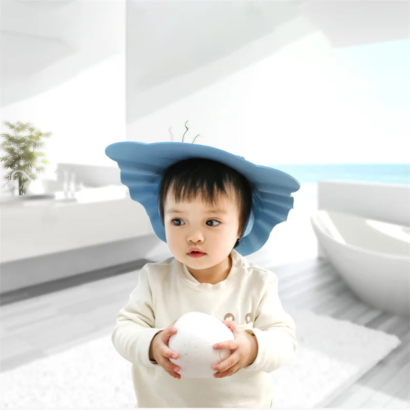 Tear-Free Baby Shower Cap β Safe Head & Ear Protector for Bathing - Buy One Get One π₯