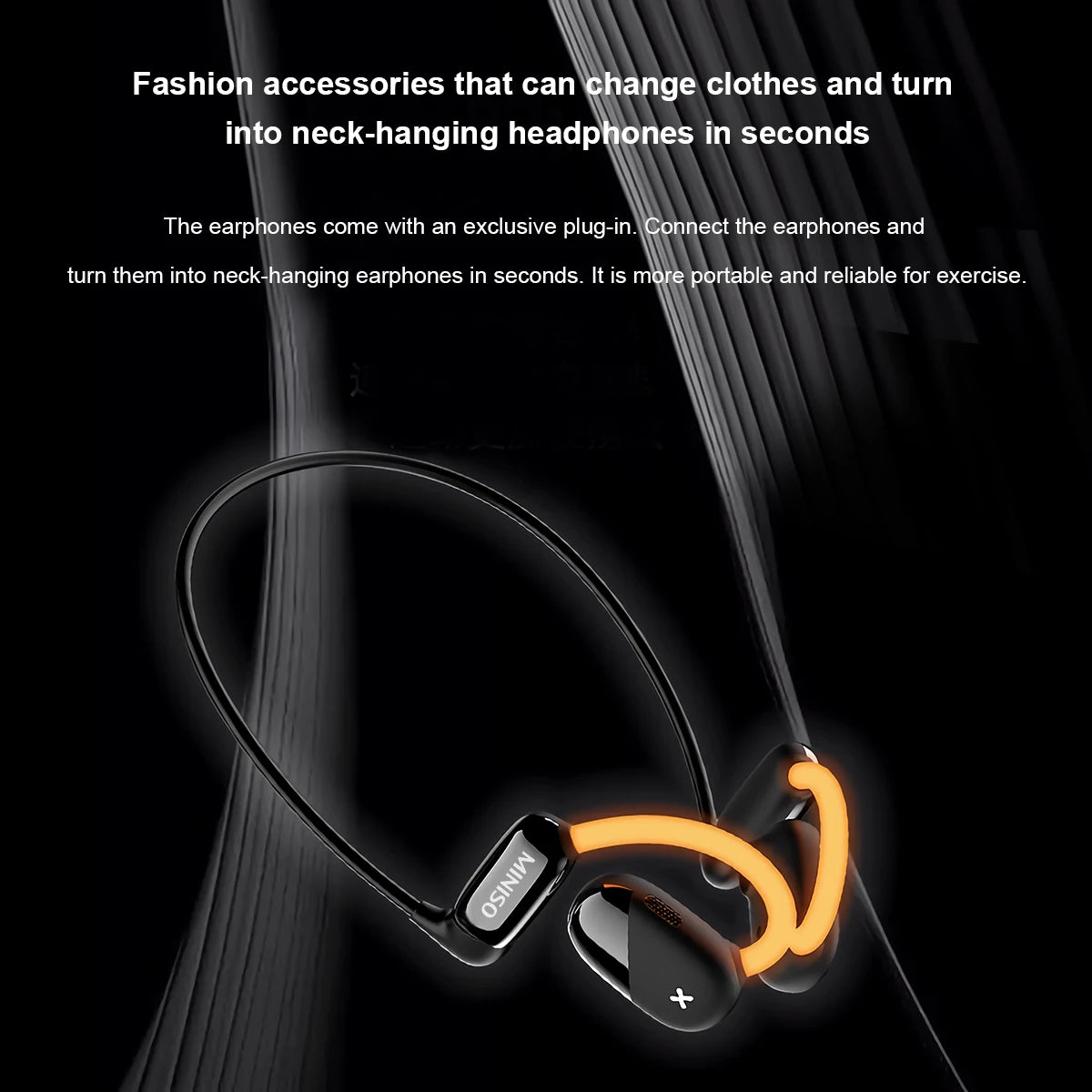 Translator Earphone MINISO M99 Intelligent Bluetooth Earbuds Translation Headphones Light-emitting headphones ASMR Headset