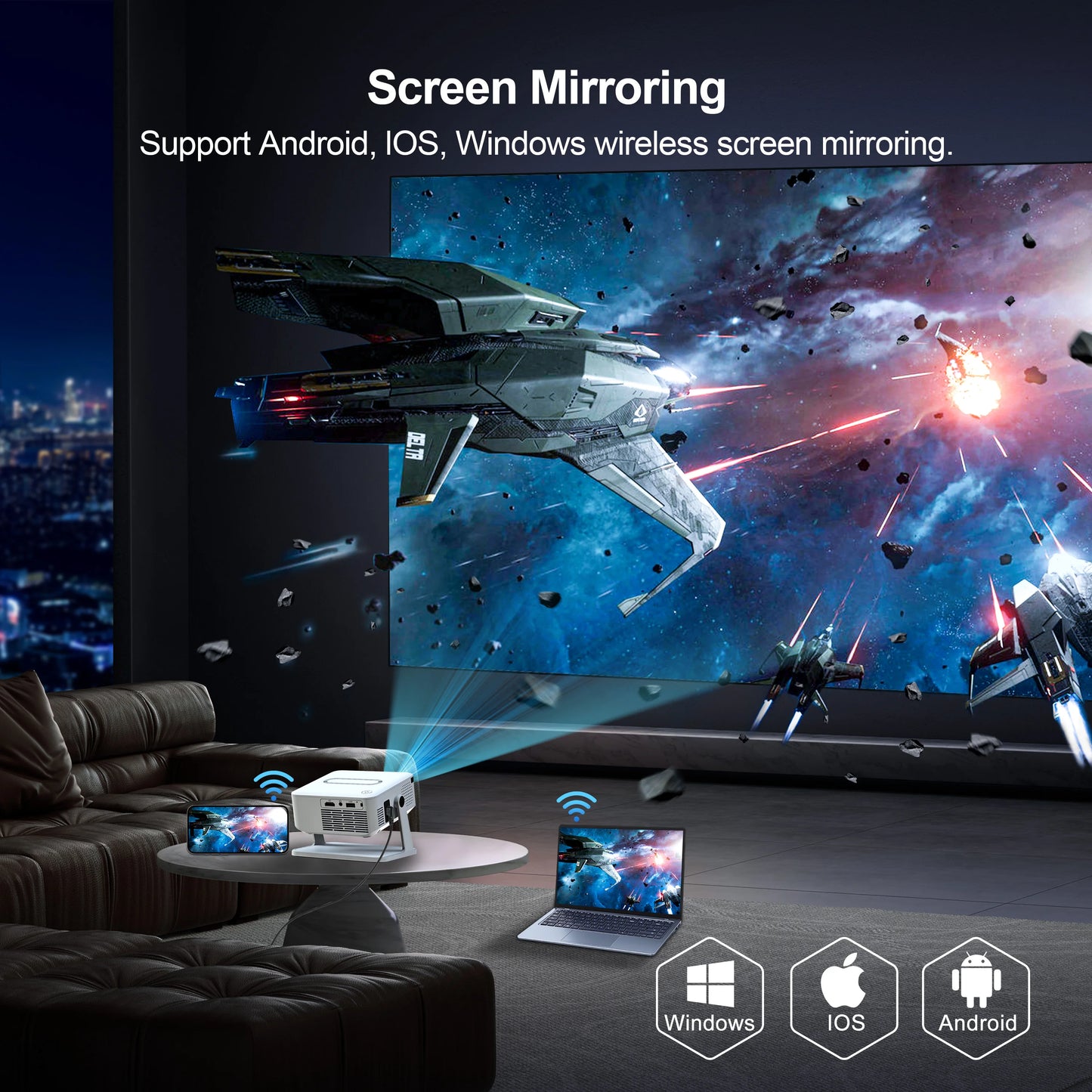 HA109 Portable Projector