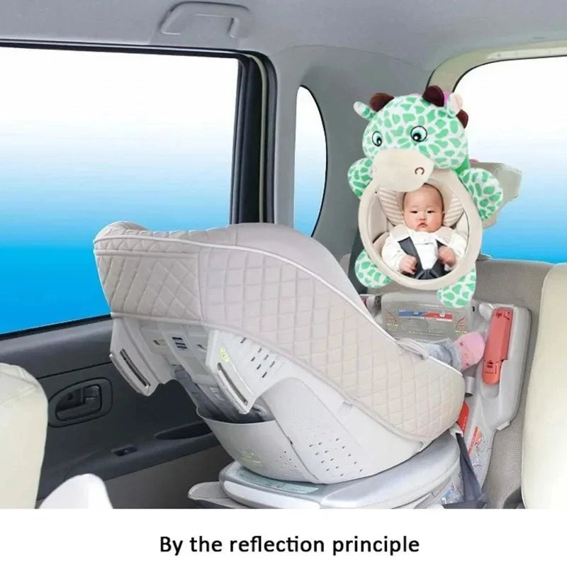 Baby Rear Facing Car Seat Mirror Shatterproof Car Kids Monitor
