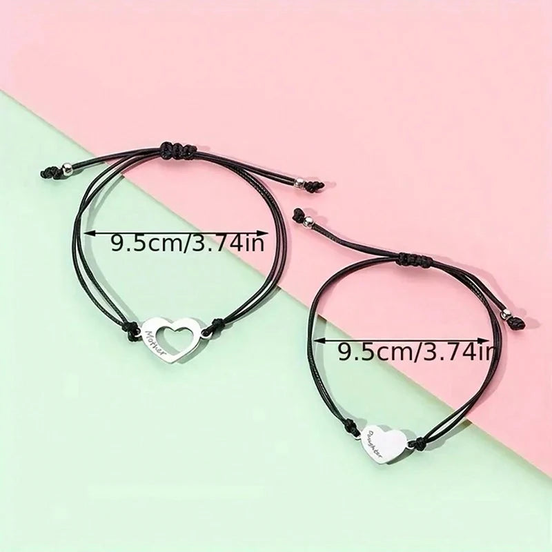 mother-daughter bond bracelet - Free Shipping
