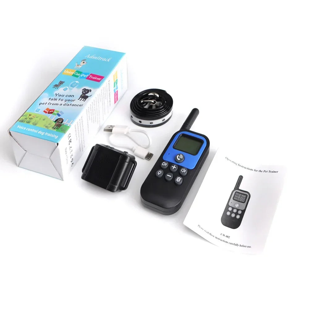 1500m Electric Dog Training Collar Voice Walkie-Talkie