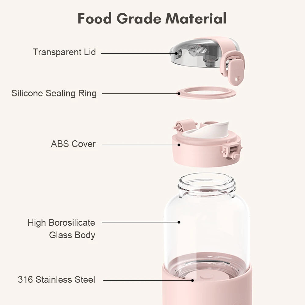 Portable Electric Bottle Warmer For Baby Milk USB Rechargeable