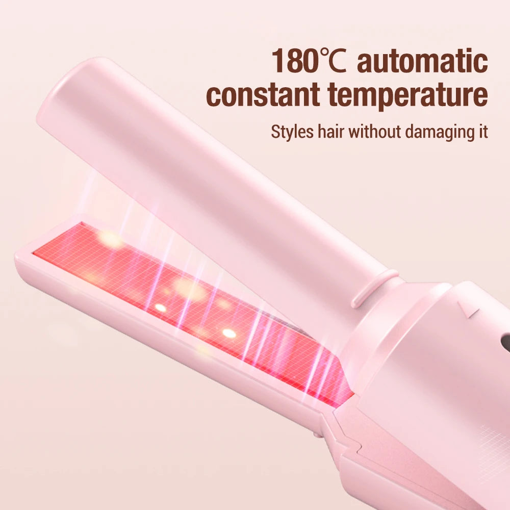 Portable Small Hair Curling Machine Multifunctional +BATANA OIL Conditioner