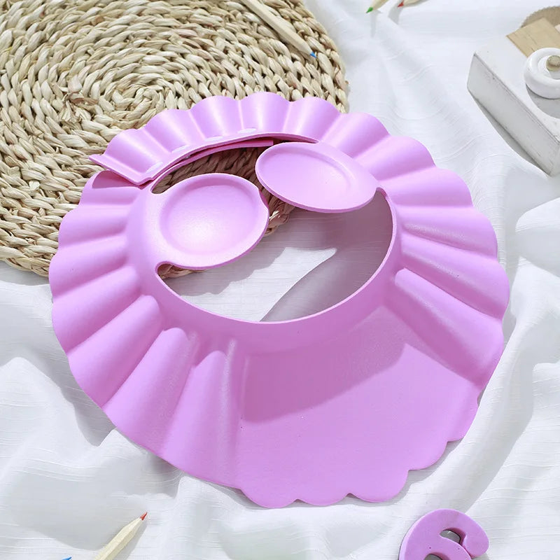 Tear-Free Baby Shower Cap β Safe Head & Ear Protector for Bathing - Buy One Get One π₯