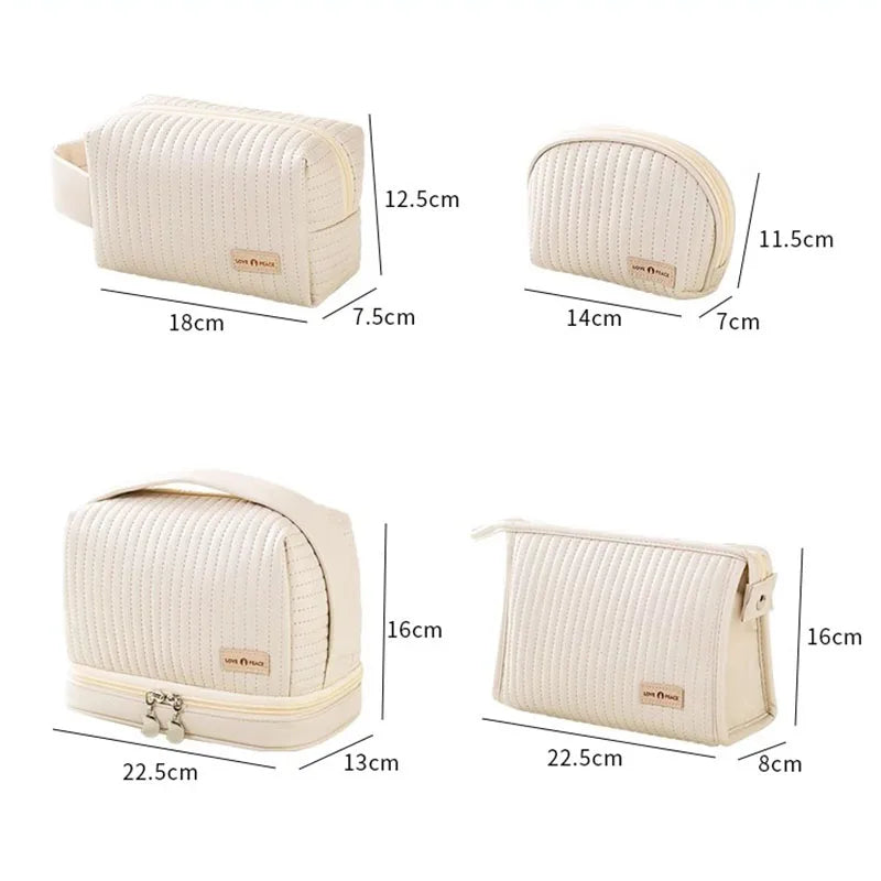 Large Capcity Makeup Pouch Cosmetic Bags For Women