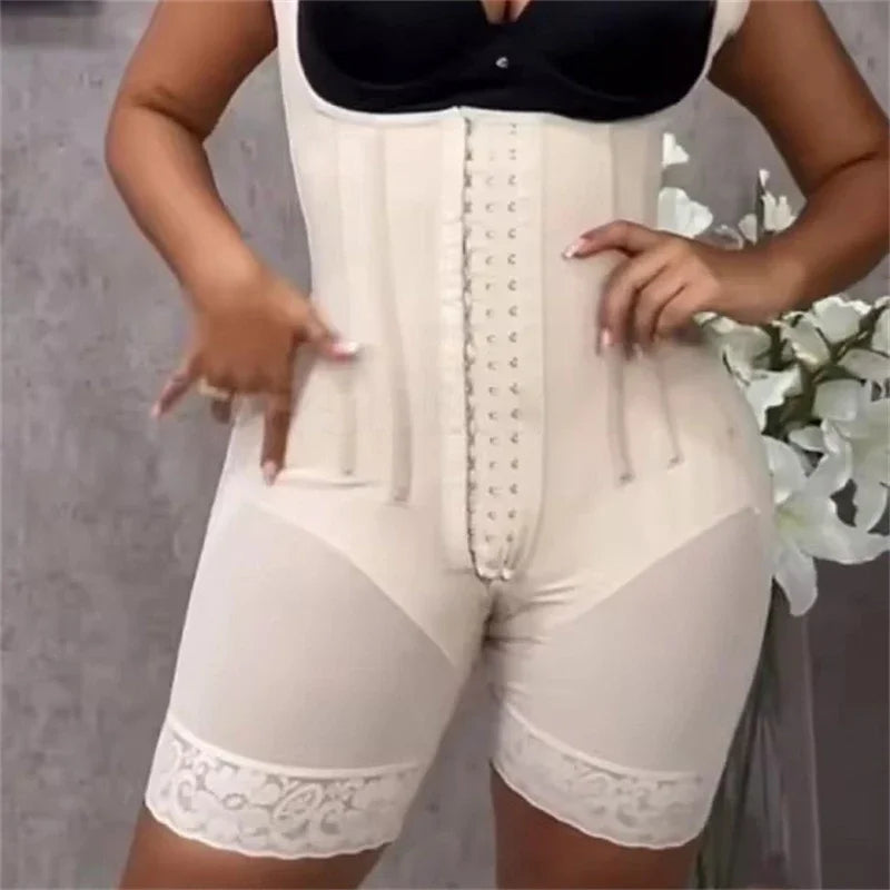 Body Shaper Fajas Bodysuit Corset Top Bustier Original Colombian Girdles