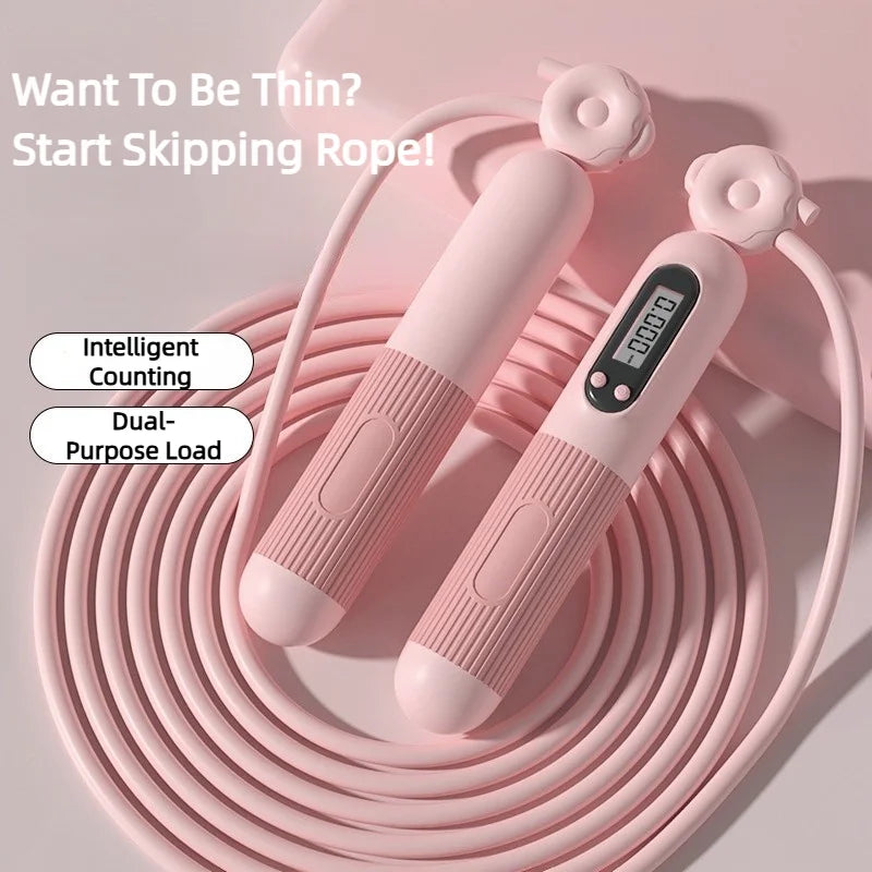 Jump Rope With Counter Adjustable Skipping Calorie