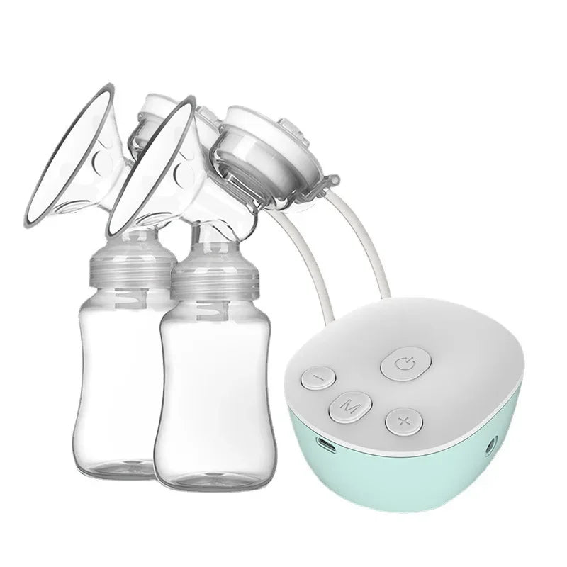Wearable Bilateral Household Portable Electric Hands Free Intelligent Electric Drive Small Baby Bottle Breast Pump