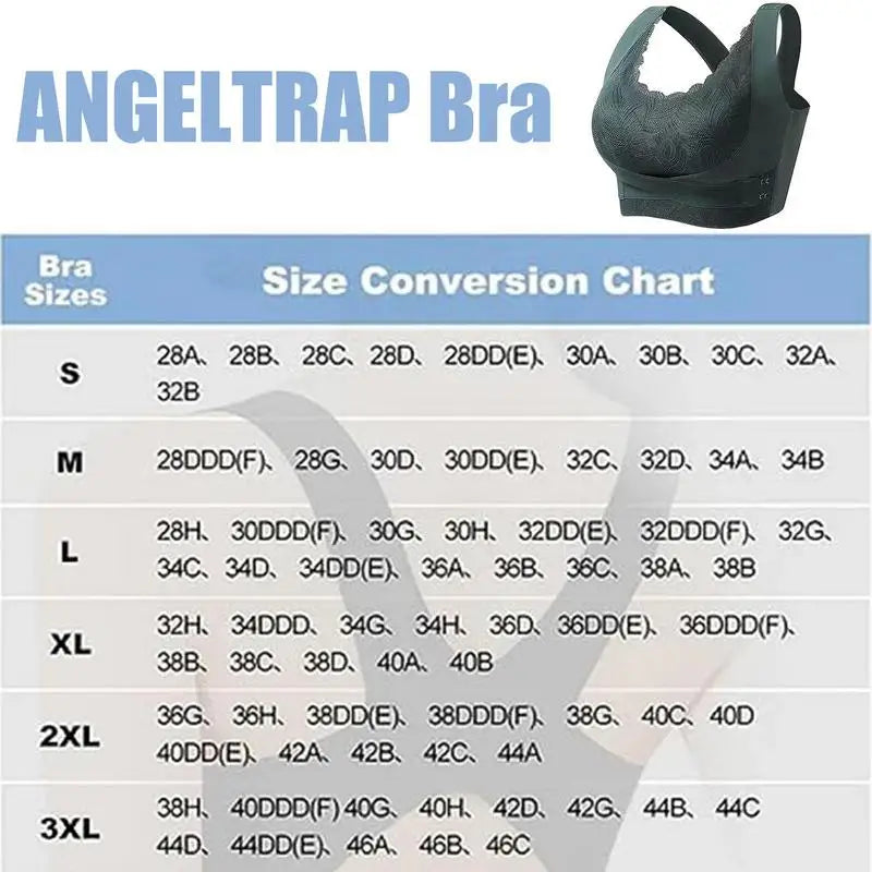 Lymphatic Bra Detoxification and Shaping & Powerful Lifting Bra Full-Coverage