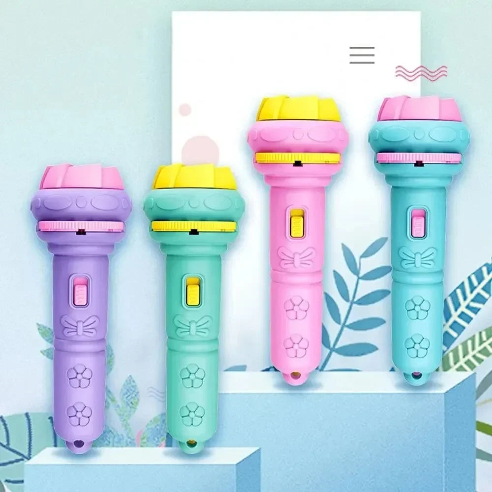 Projection Flashlight 80 Patterns Creative Flashlight Toy Projector - Buy One Get 2 Free🔥🔥