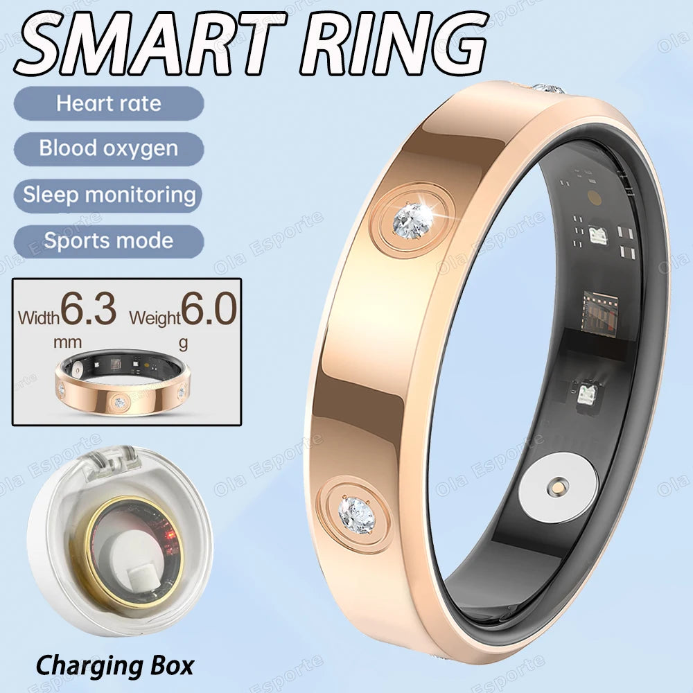 2025 Smart Ring Women Men Super narrow 6.3mm