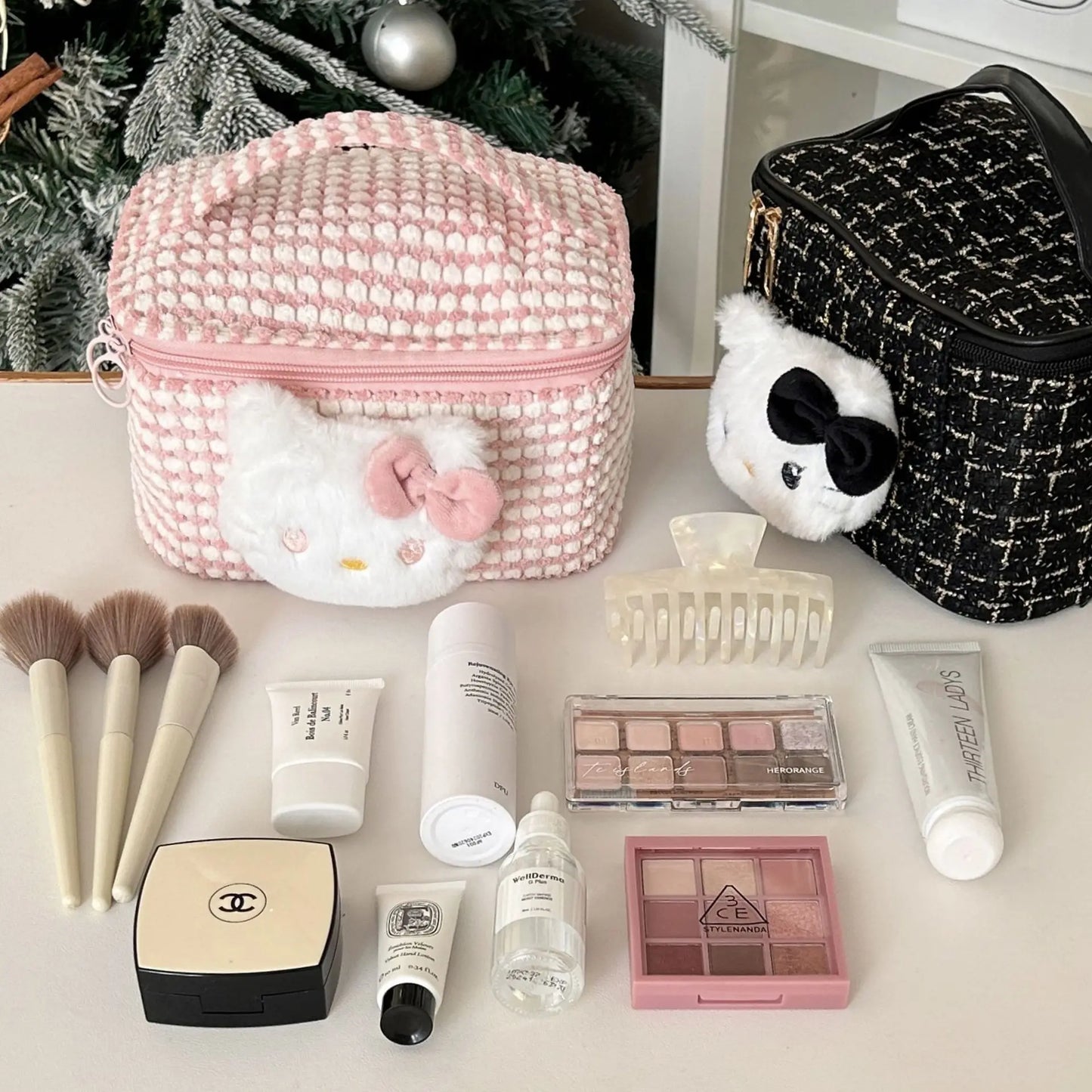 Cute Girls First Makeup Bag Portable Large Capacity Storage Bag - BOGO 🔥