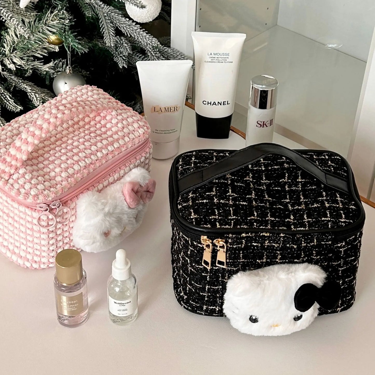 Cute Girls First Makeup Bag Portable Large Capacity Storage Bag - BOGO 🔥