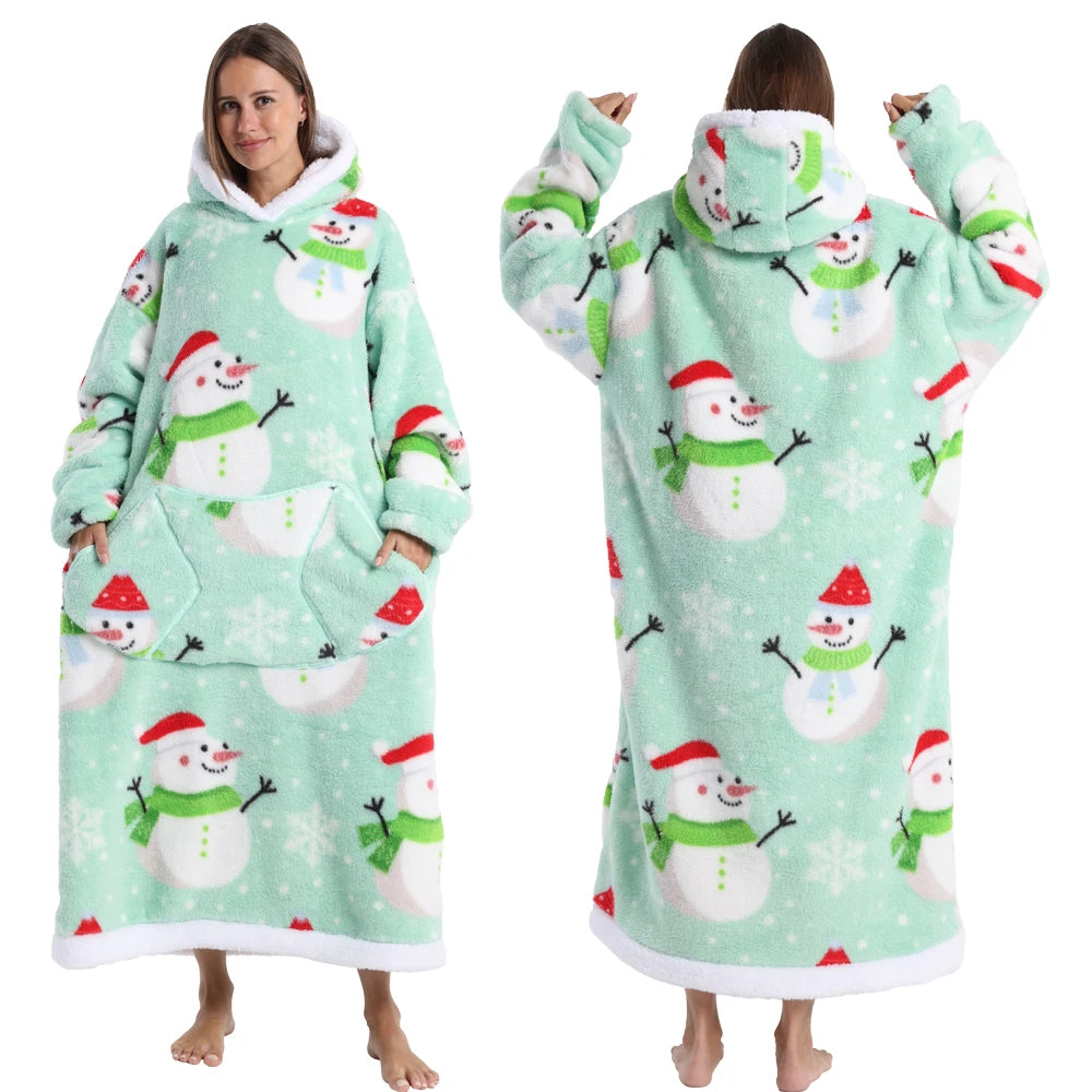 Christmas robe Pajamas for Adults