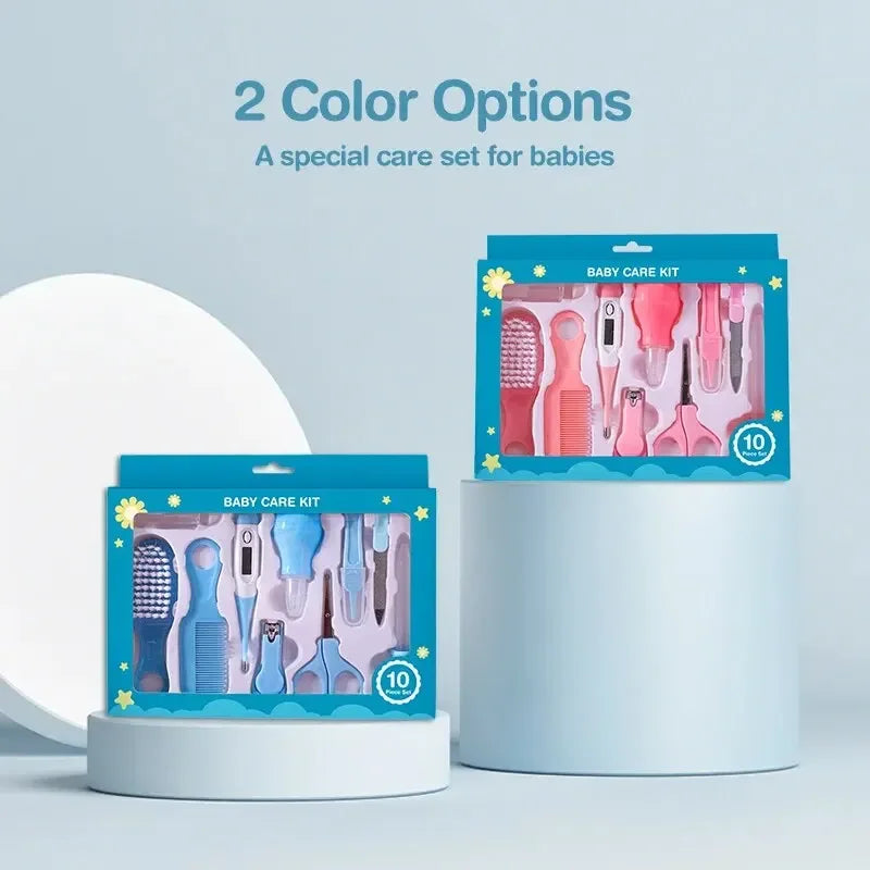 10 Pcs Newborn Baby Nail Hair Daily Care Kit Set For Baby Gift- Buy One Get One 🔥