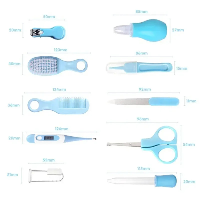 10 Pcs Newborn Baby Nail Hair Daily Care Kit Set For Baby Gift- Buy One Get One 🔥