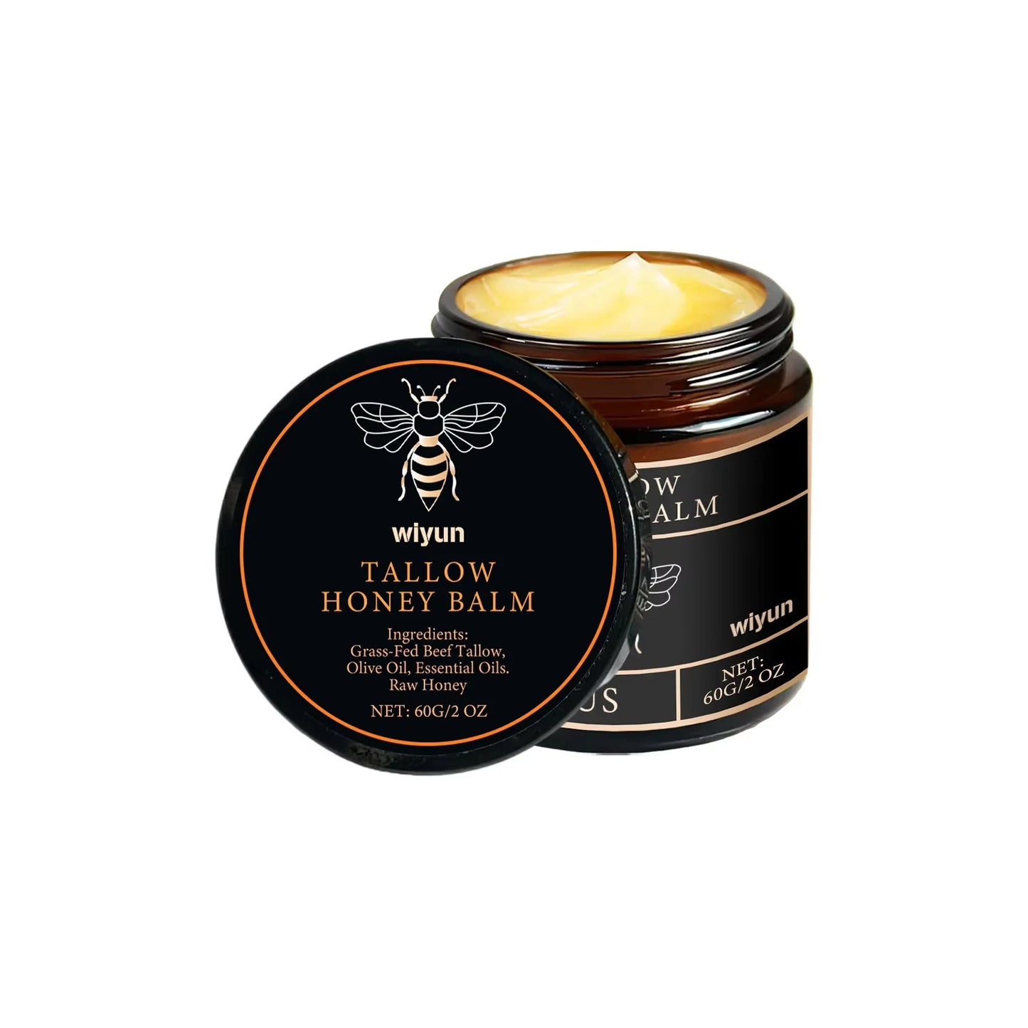 Beef Tallow Face Cream Improves Loose Skin Lasting Moisturizing - Value packs 1x, 2x, 3x