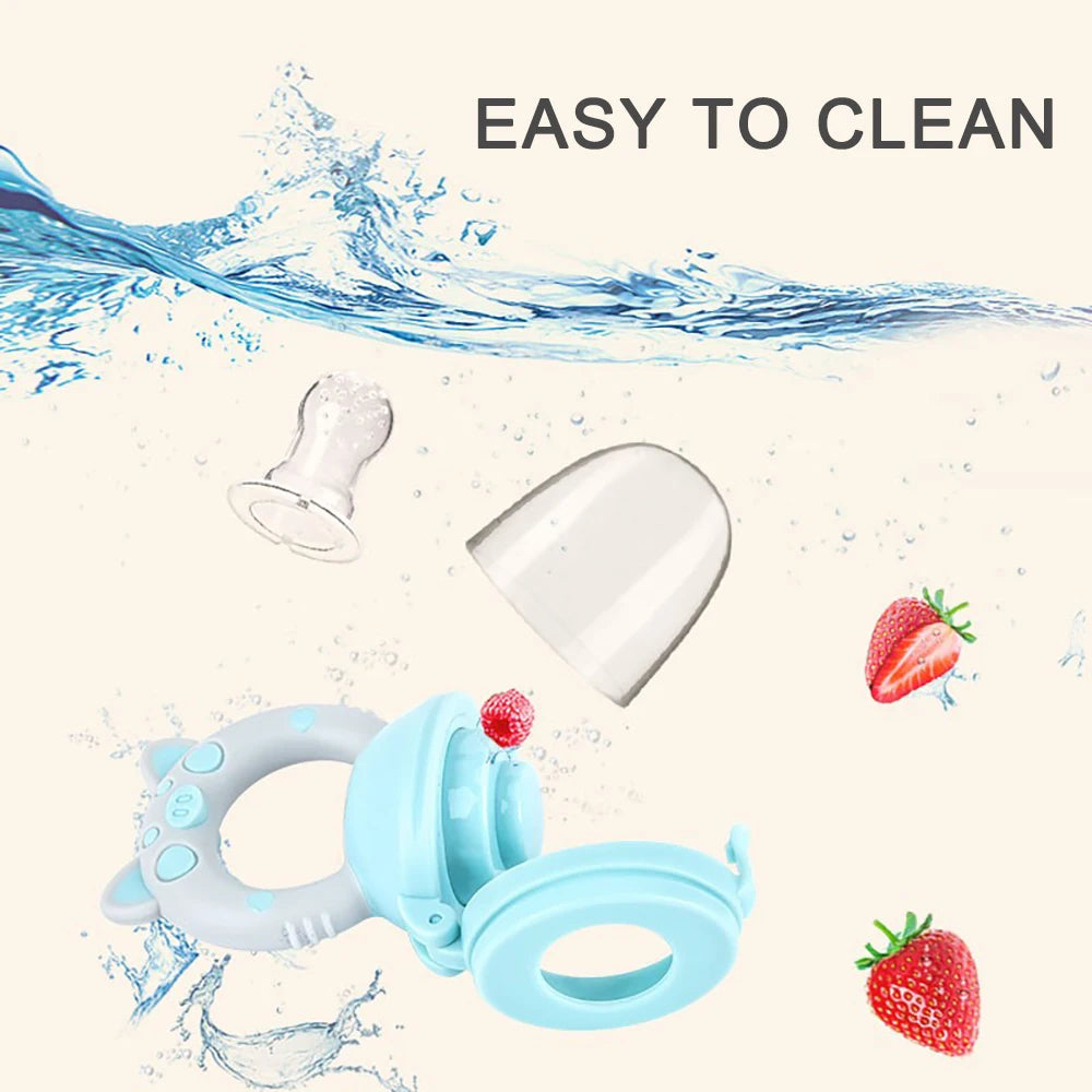 Boy Girl Fruit Nipples Feeding Safe Infant Baby Supplies Nipple Soother Bottles