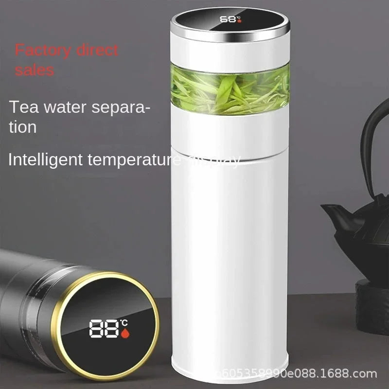 intelligent temperature measurement thermos cup high-end tea and water