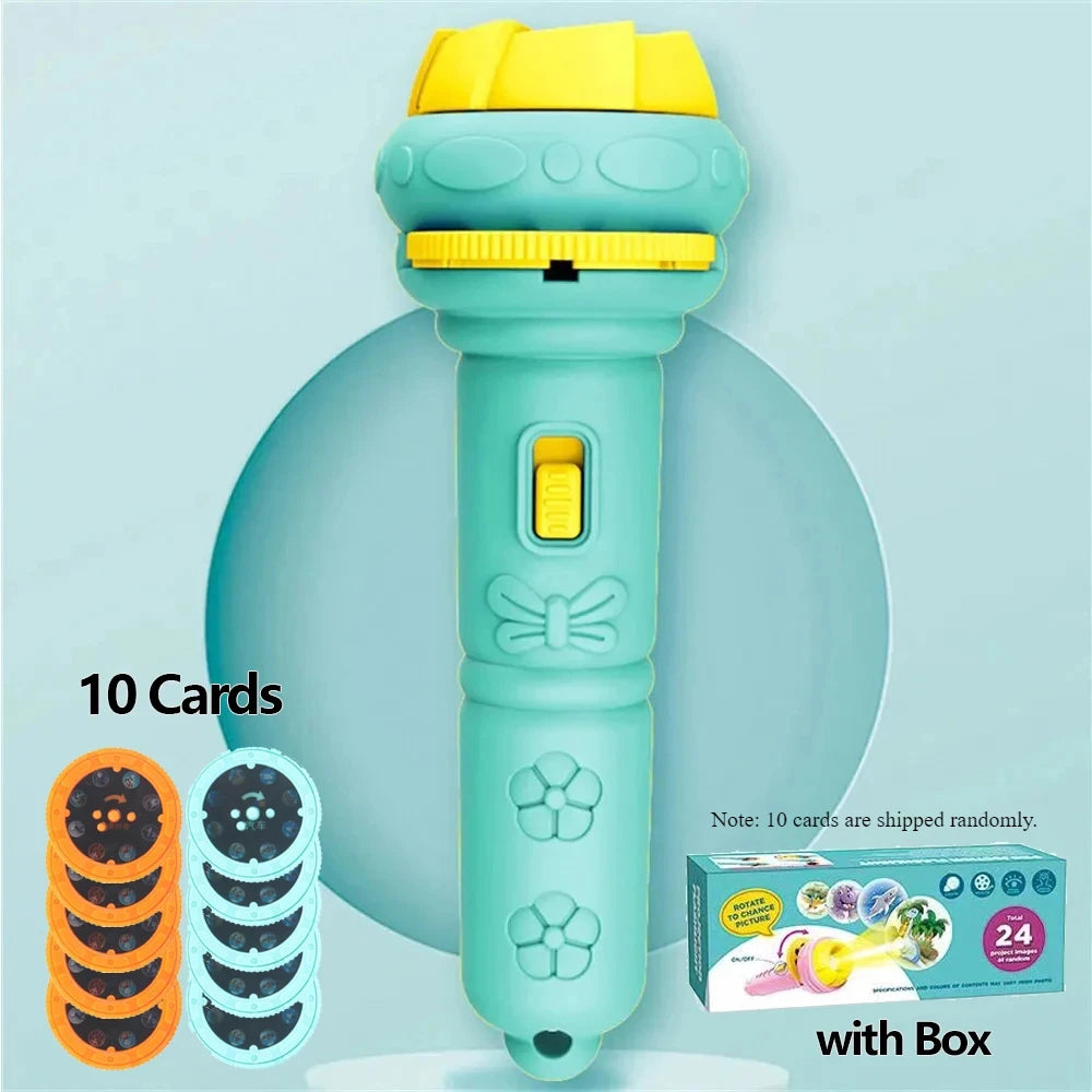 Projection Flashlight 80 Patterns Creative Flashlight Toy Projector - Buy One Get 2 Free🔥🔥