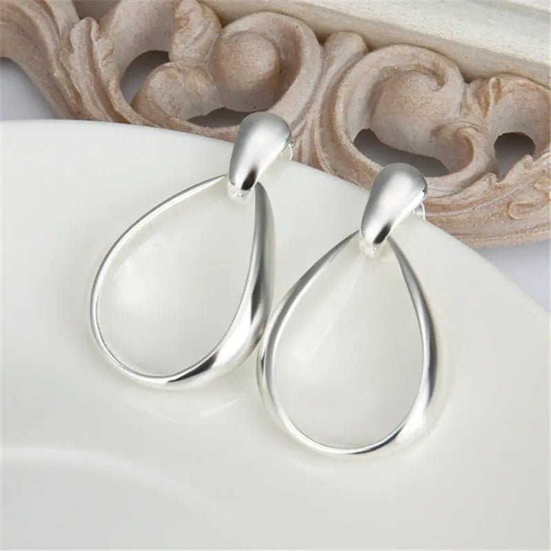 Luxury 925 Sterling Silver Fine U Earrings For Women - BOGO 🔥 - BeeBeeBuys