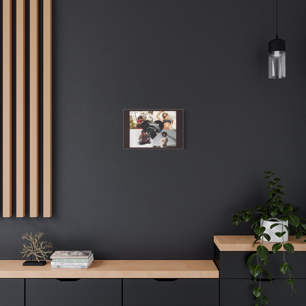 Create Your Own Heart Art – Personalized Canvas Made with Love ❤️🎨