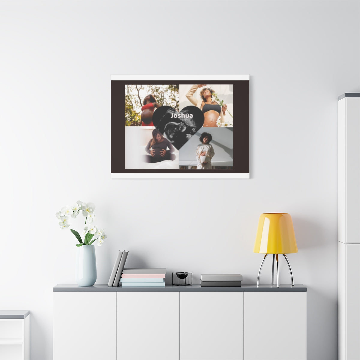 Create Your Own Heart Art – Personalized Canvas Made with Love ❤️🎨