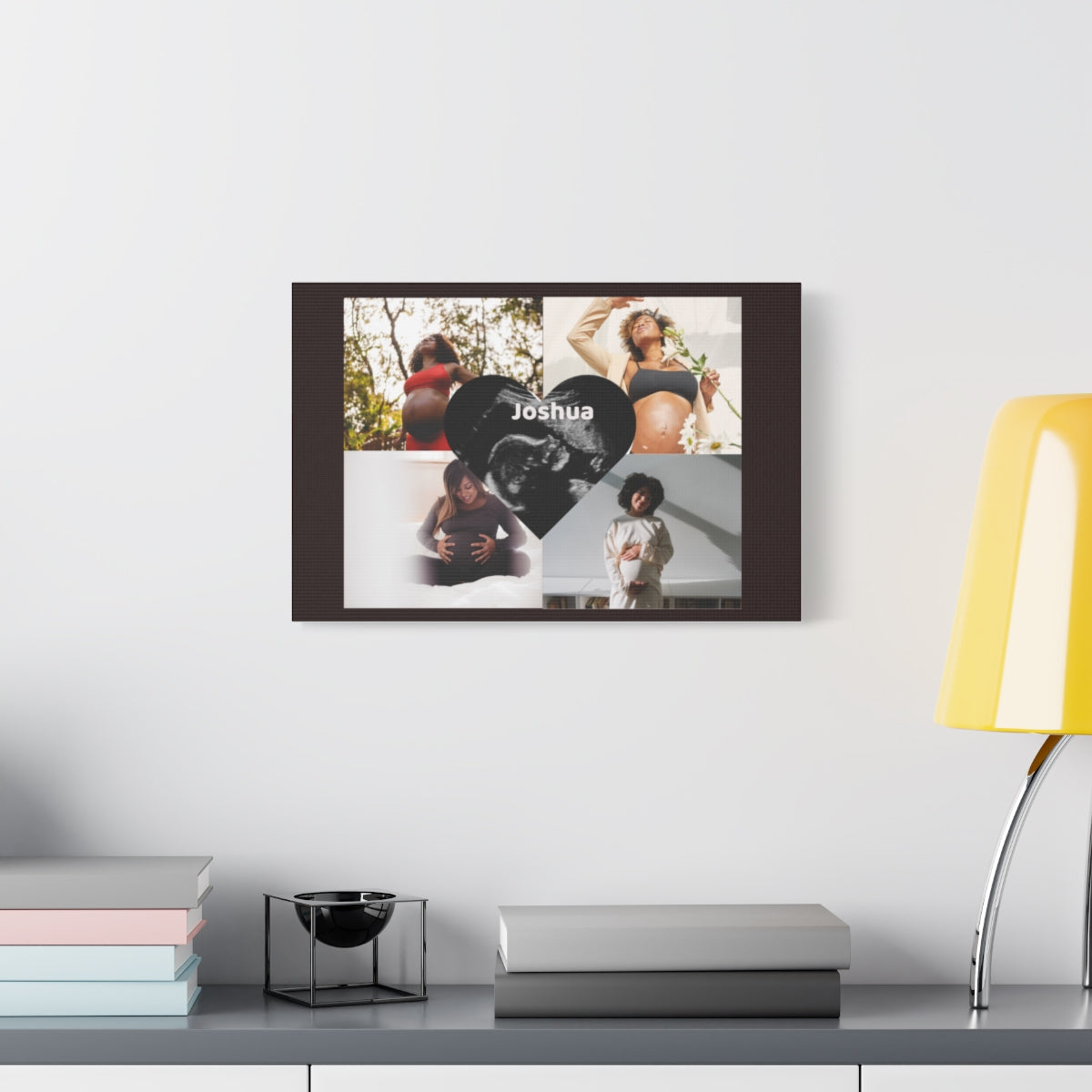 Create Your Own Heart Art – Personalized Canvas Made with Love ❤️🎨