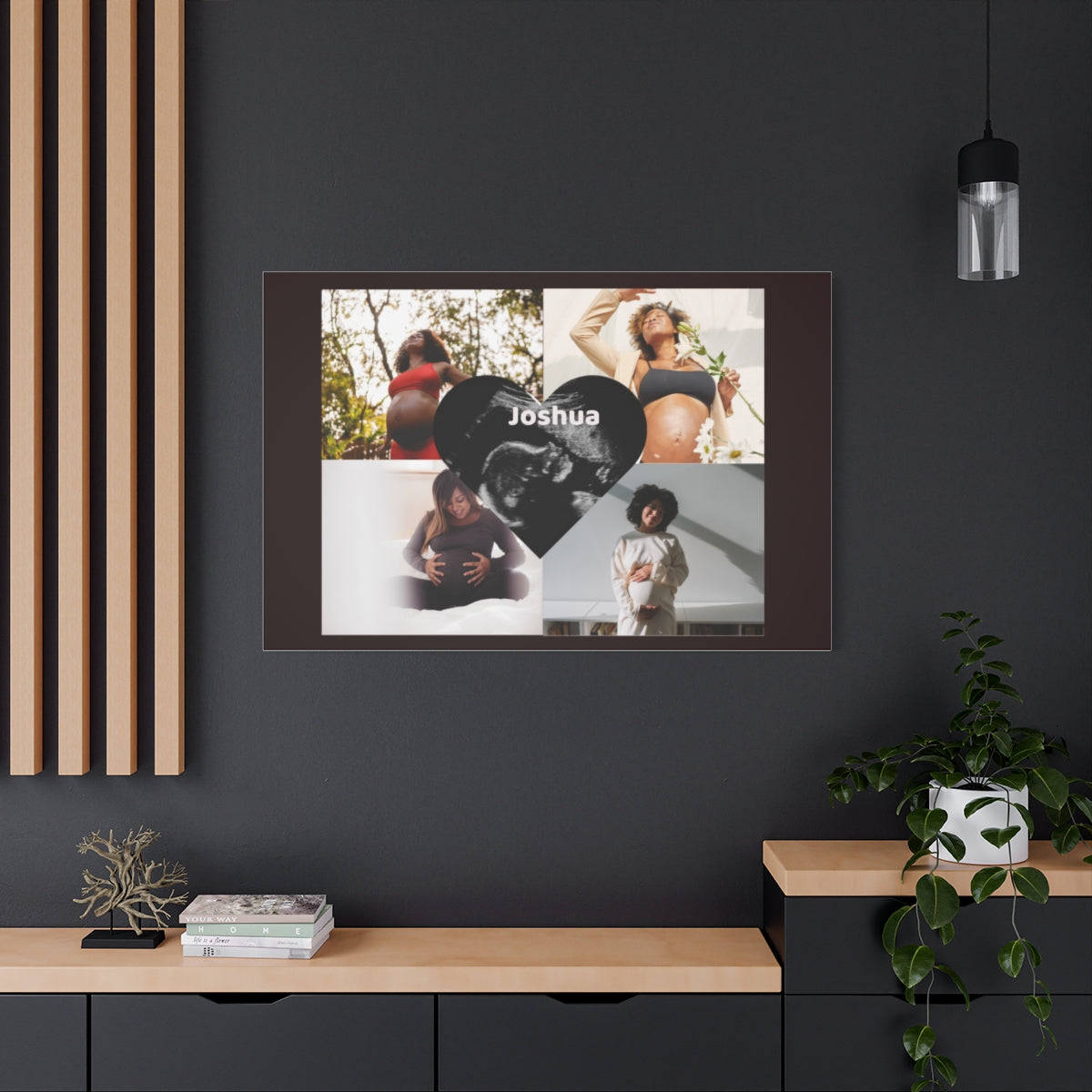 Create Your Own Heart Art – Personalized Canvas Made with Love ❤️🎨