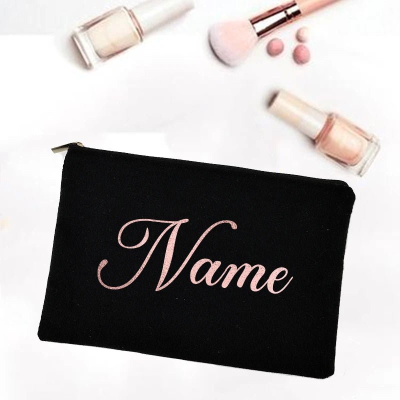 Personalized Makeup Bag - Buy One Get Two Free 🔥 - BeeBeeBuys