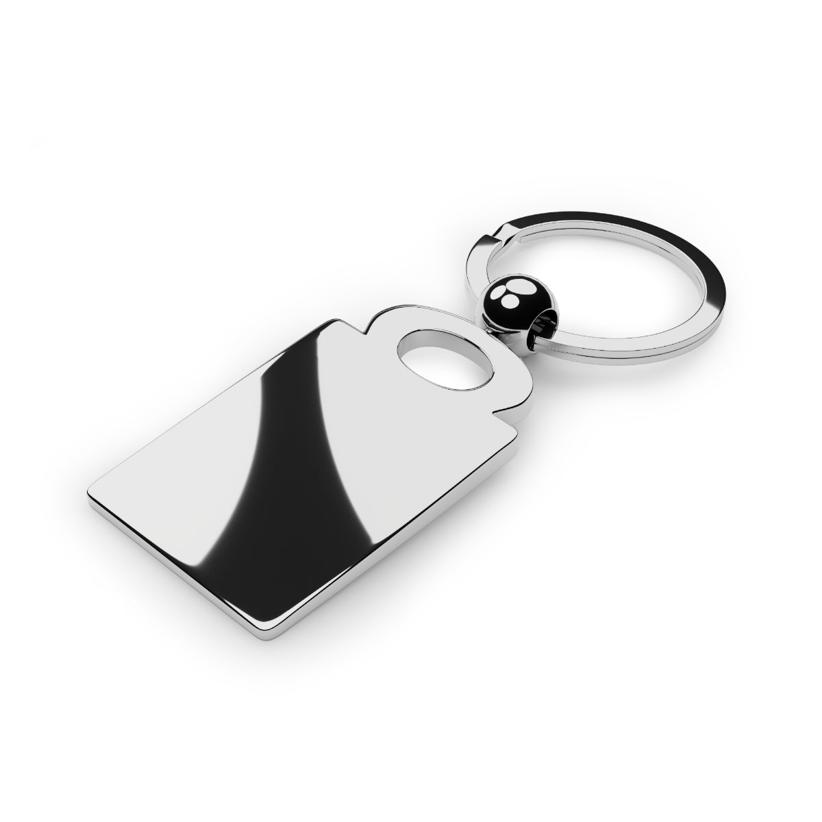 Personalized Rectangle Photo Keyring