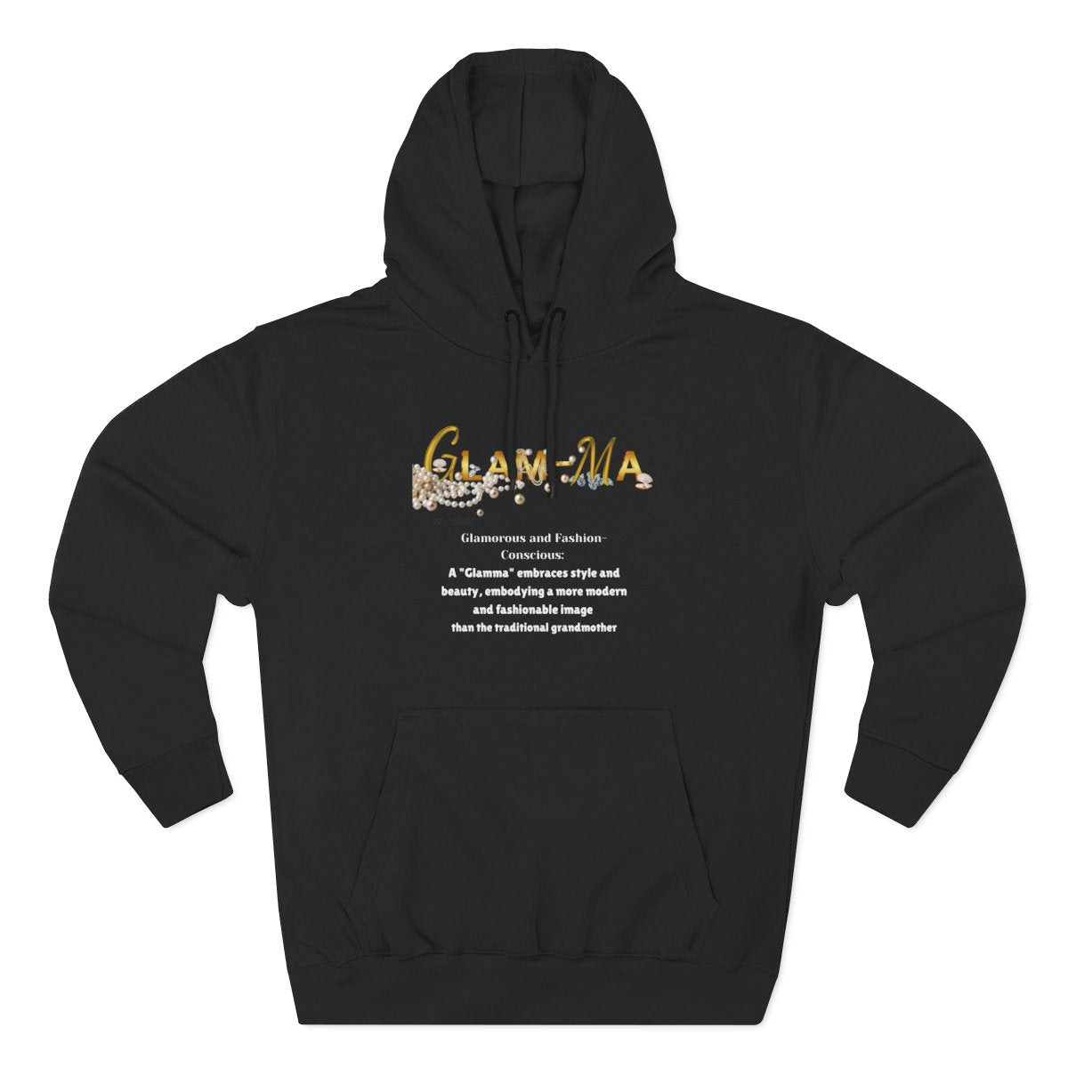 Glam-Ma Sweatshirt — For Grandmas Who Slay 👑✨Fleece Hoodie