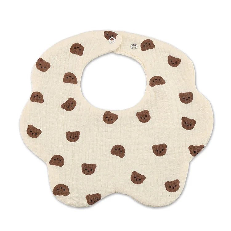 Waterproof Feeding Accessories Cute Print Newborn Burp - BeeBeeBuys