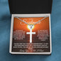 To My Soulmate Necklace, Ball Chain Cross Necklace, Necklace for Her