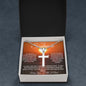 To My Soulmate Necklace, Ball Chain Cross Necklace, Necklace for Her