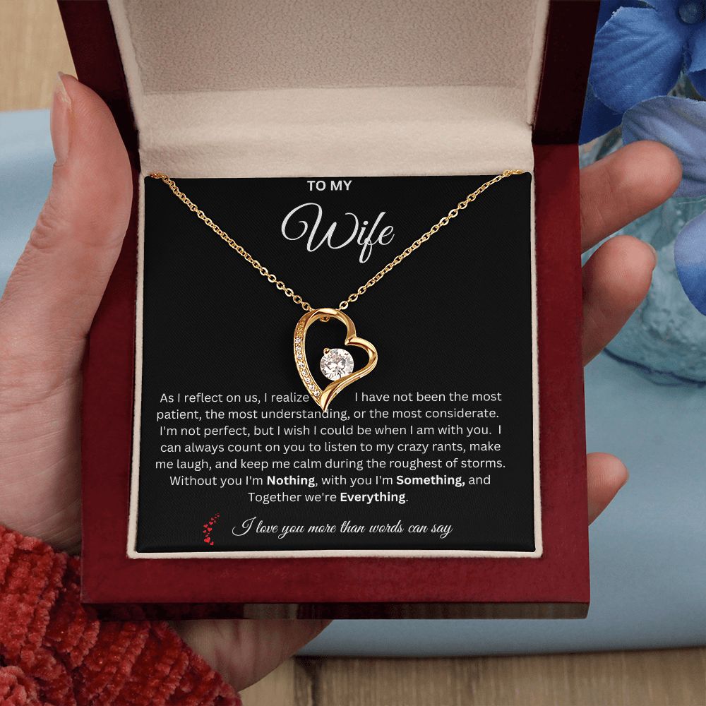Wife - Together We're Everything Love Necklace