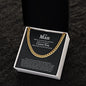 To My Man | I Love You More Than You Will Ever Know - Cuban Link Chain