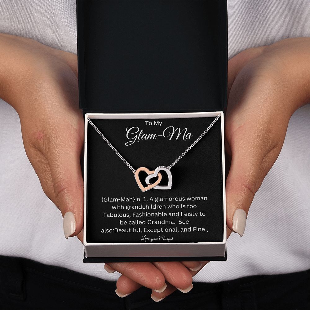 To Glam-Mah - The Definition - Interlocking Hearts