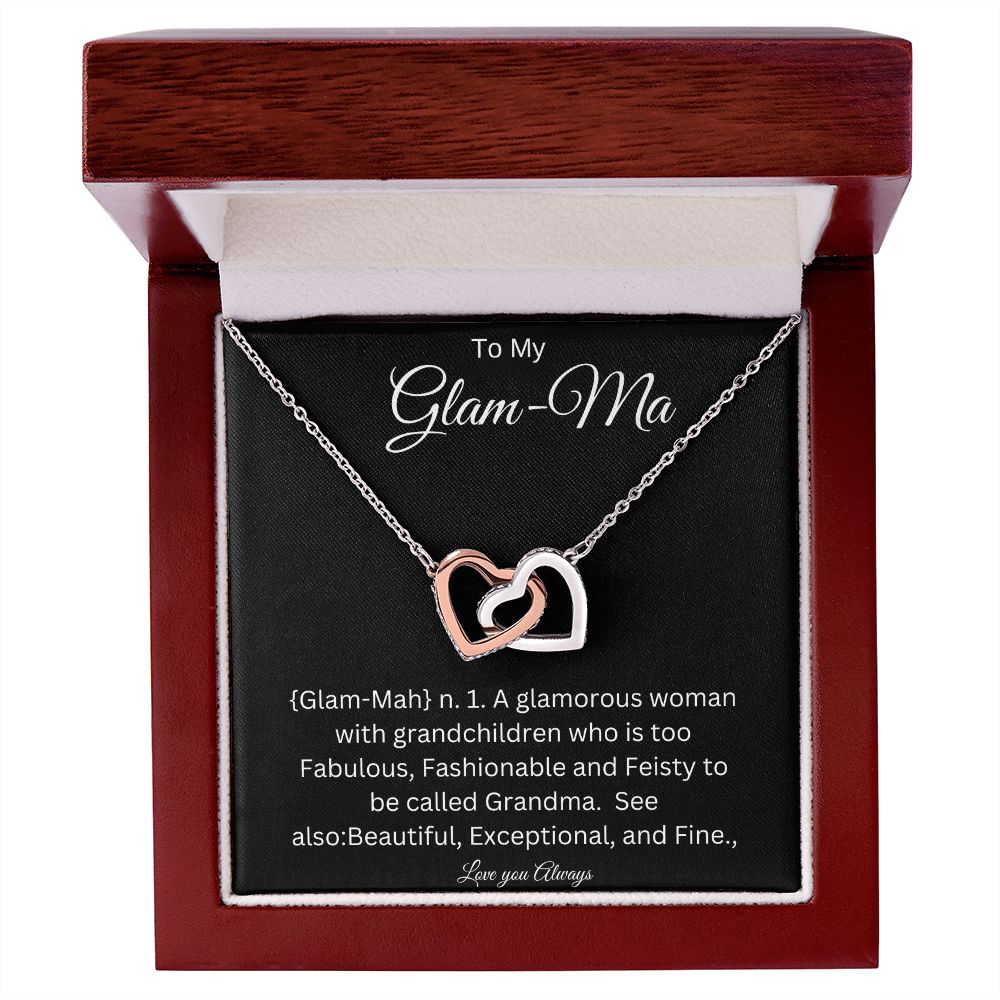 To Glam-Mah - The Definition - Interlocking Hearts