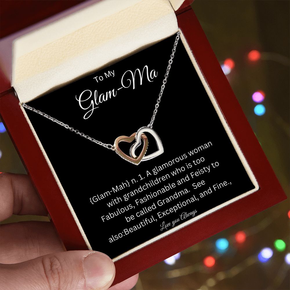 To Glam-Mah - The Definition - Interlocking Hearts