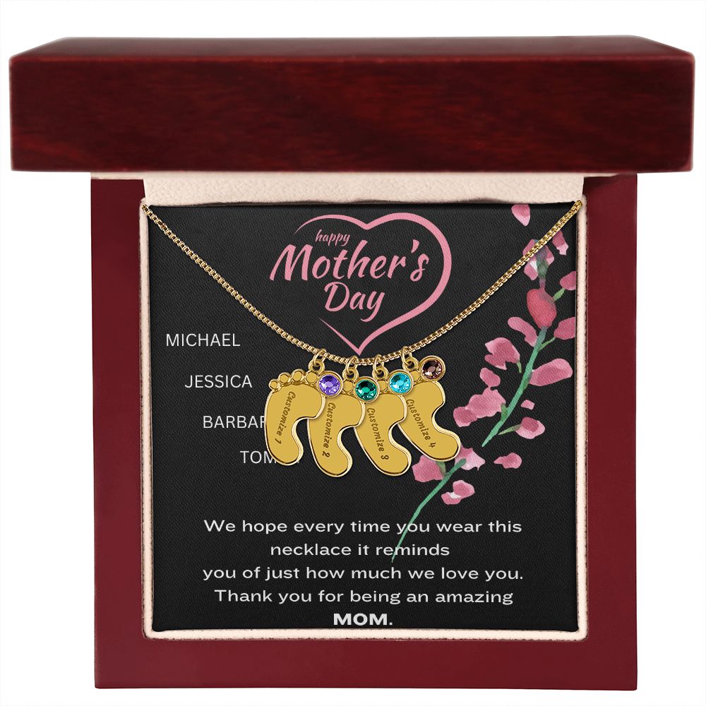 BABY FEET NECKLACE- CUSTOMIZE