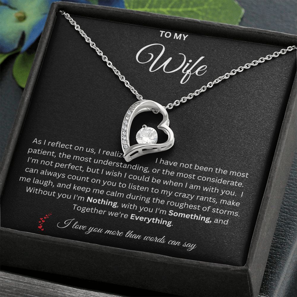 Wife - Together We're Everything Love Necklace