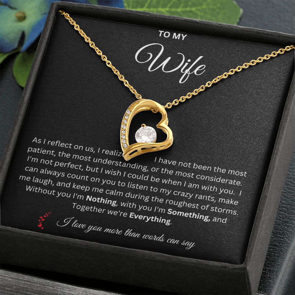 Wife - Together We're Everything Love Necklace