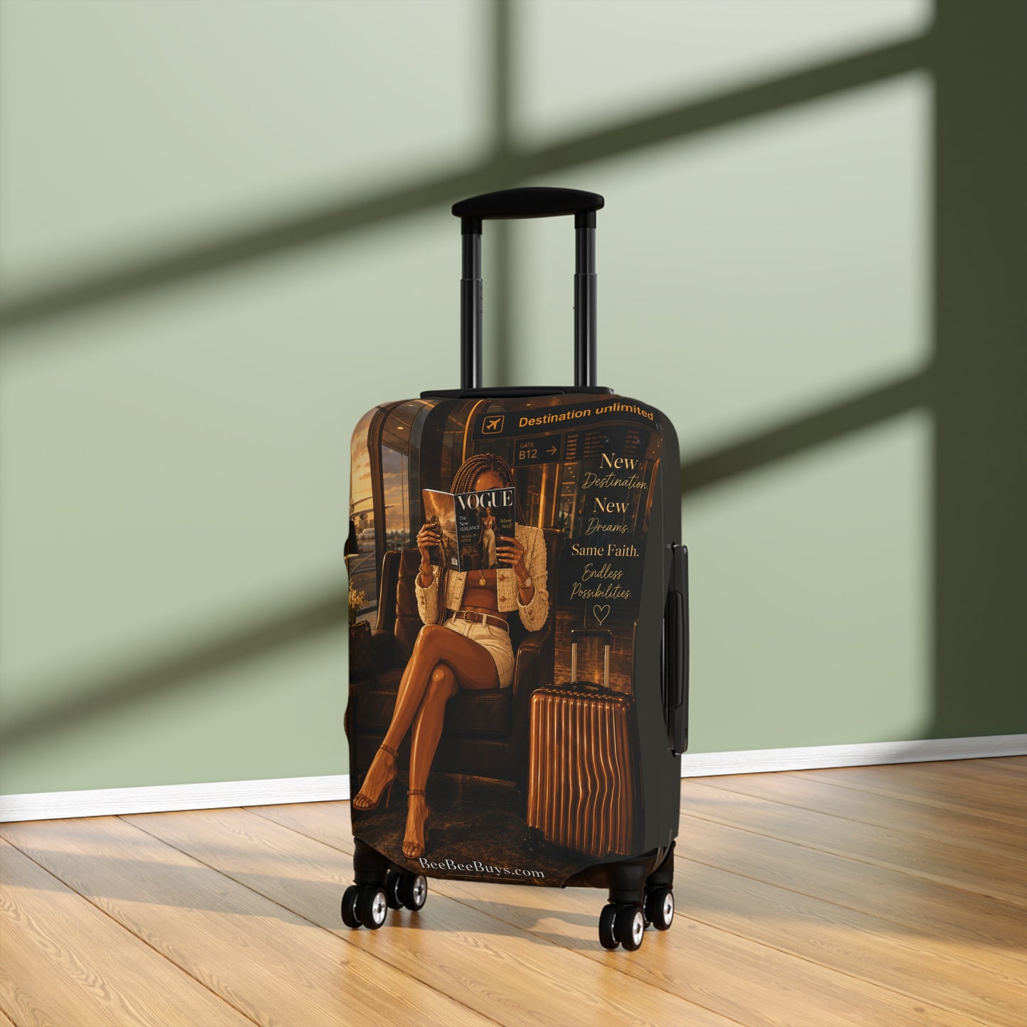 Copy of Personalized Travel Luggage Cover — Inspired by your likeness