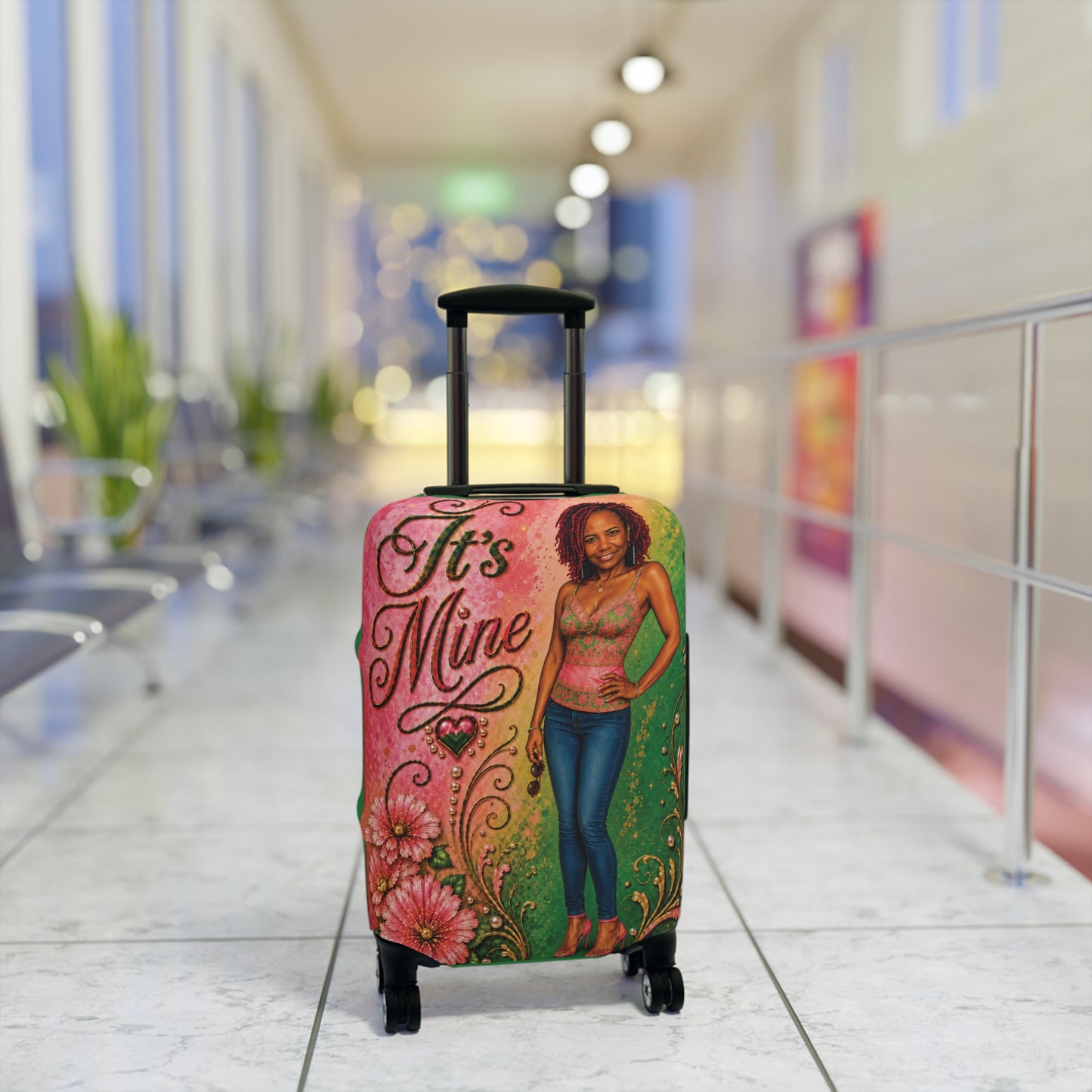 Luggage Cover -  The Pearly Pink